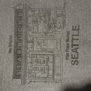 Seattle pikes place starbucks sweatshirt